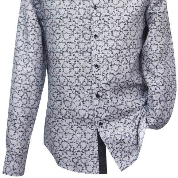 4X Mens Long Sleeve Big Tall Microfiber Shirt 4XL - Picture 4 of 5